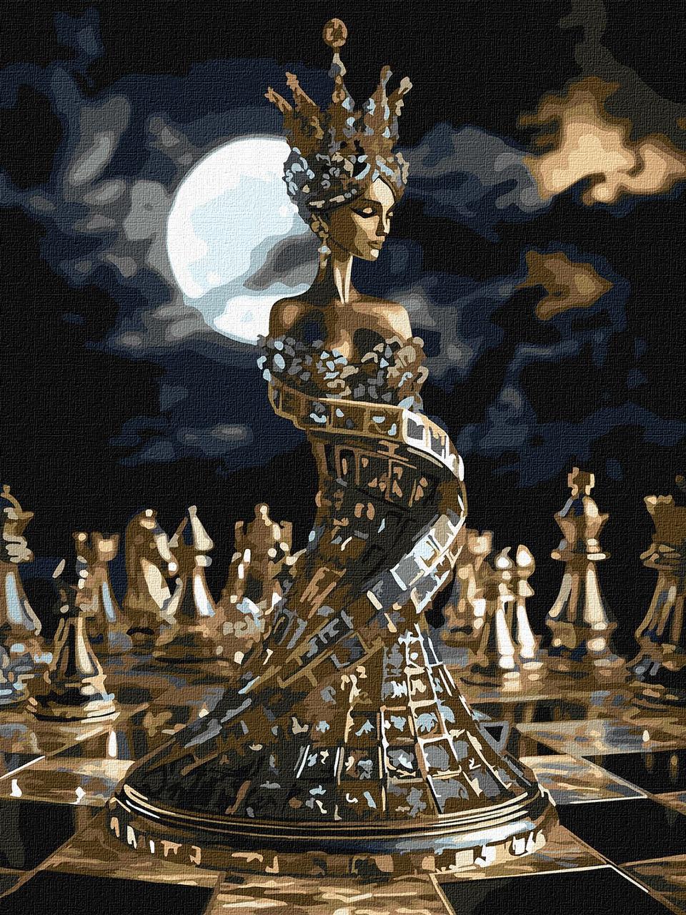 Картина за номерами 30х40 см. Хід королеви ©art_selena_ua Ідейка. KHO8560, фото 1