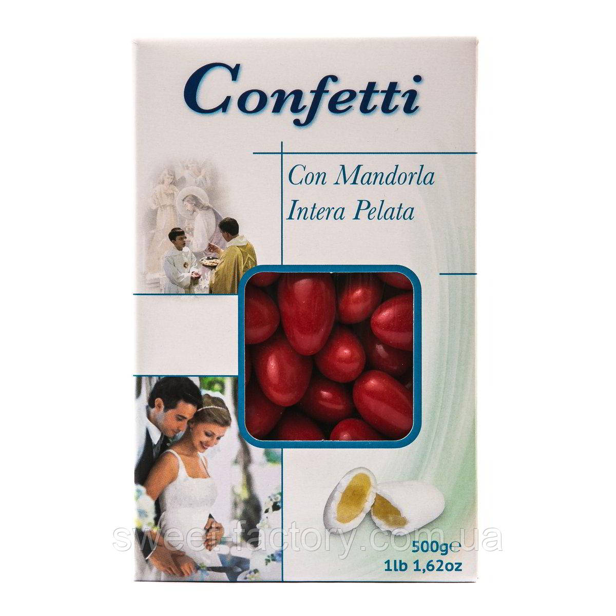 Мигдаль в глазурі Confetti Con Mandorla Intera Pelata 500g, фото 1