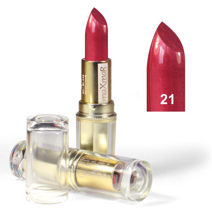 Зволожуюча помада для губ maXmaR ml-440 №21