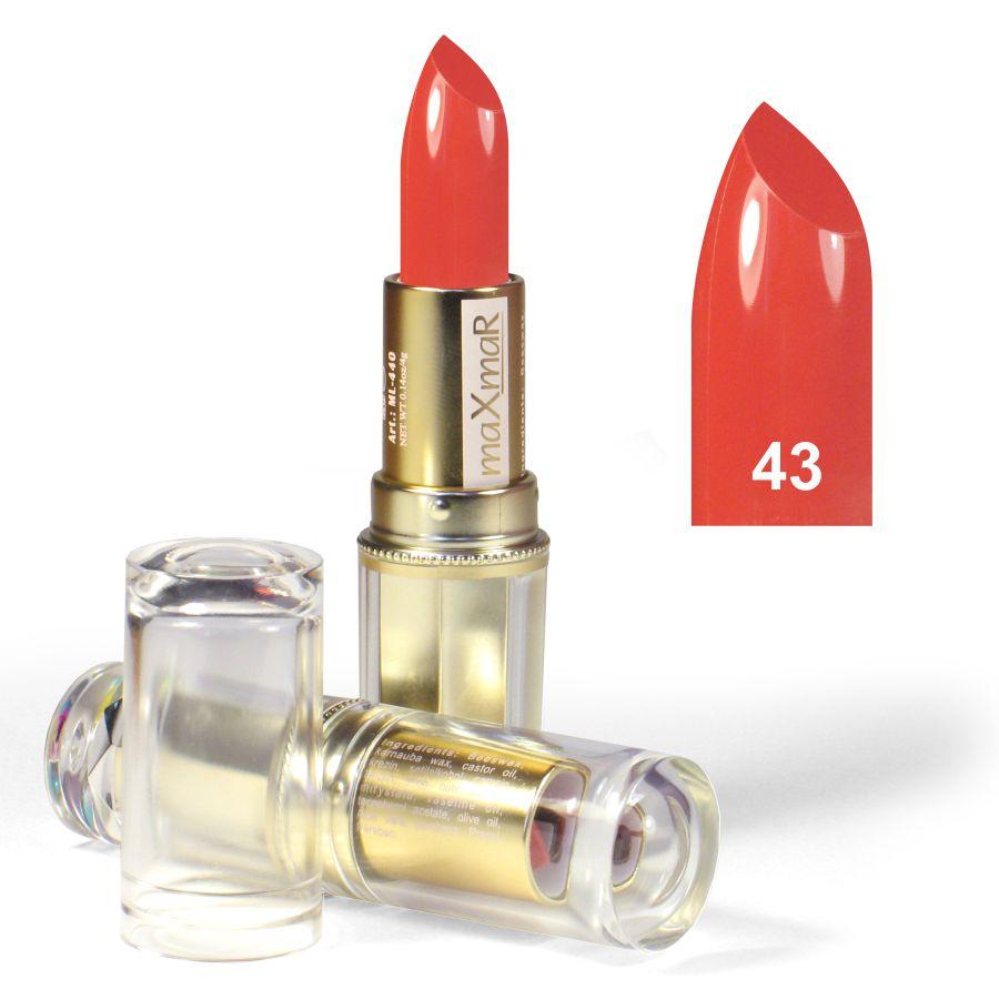 Зволожуюча помада для губ maXmaR ml-440 №43