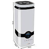 Ультразвуковий зволожувач повітря RUHHY 4 л з іонізацією, таймером і 3 ароматичними олійками, фото 8