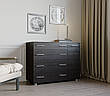 Комод для спальні Еверест з 4-ма ящиками К-3 (телескопи) 100х38х73 венге темний PREMIUM, фото 6
