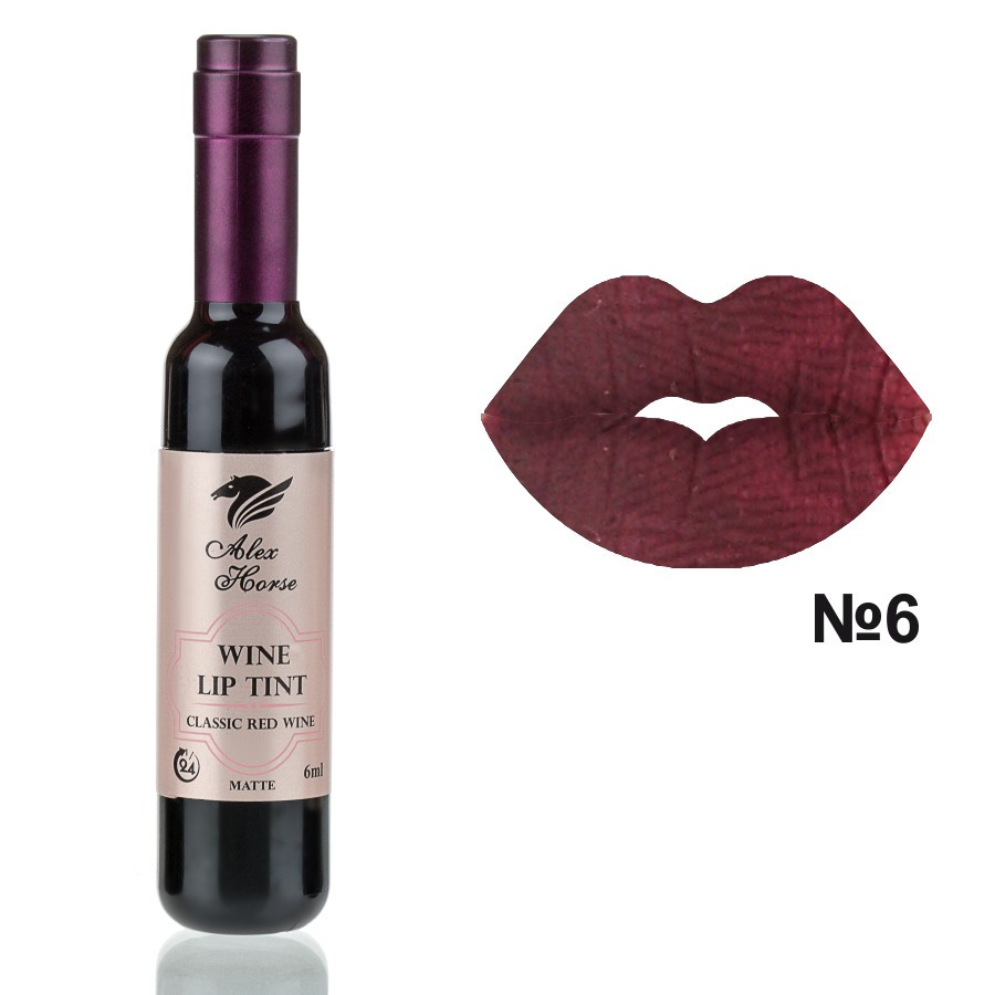 Рідкий тінт для губ на основі натуральних пігментів Alex Horse AT-24 № 06