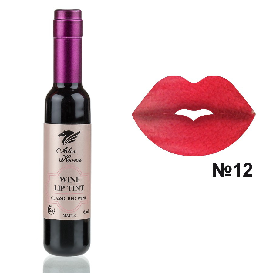 Рідка помада для губ на основі натуральних пігментів AT-24 № 12