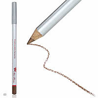 Олівець дерев'яний для очей та губ APN-200 № 03 Bronze