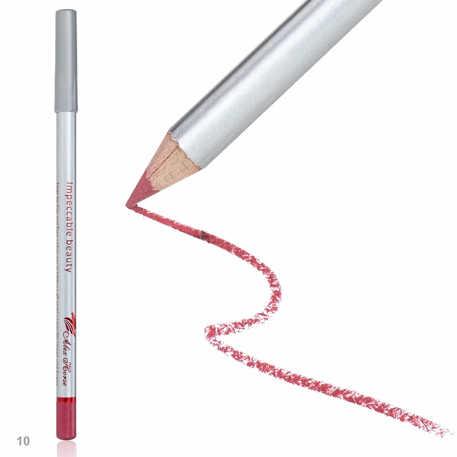 Олівець дерев'яний для очей та губ APN-200 № 10 Pink