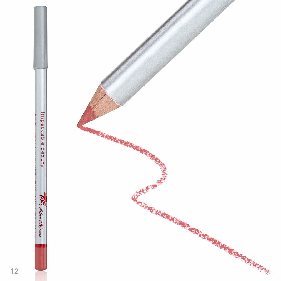 Олівець дерев'яний для очей та губ APN-200 № 12 Natural Nude