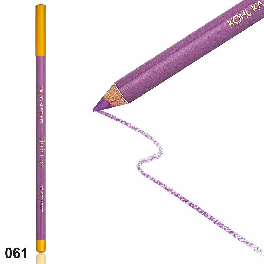 Олівець для очей Christian CH-1 №61 Silver violet