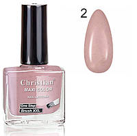 Лак для нігтів з ефектом гель-лаку Christian 11 ml NE-11/GEL № 02