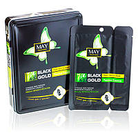 CMD-23 Чорна маска для обличчя Black Gold Precious Essence (х) (уп.10шт)