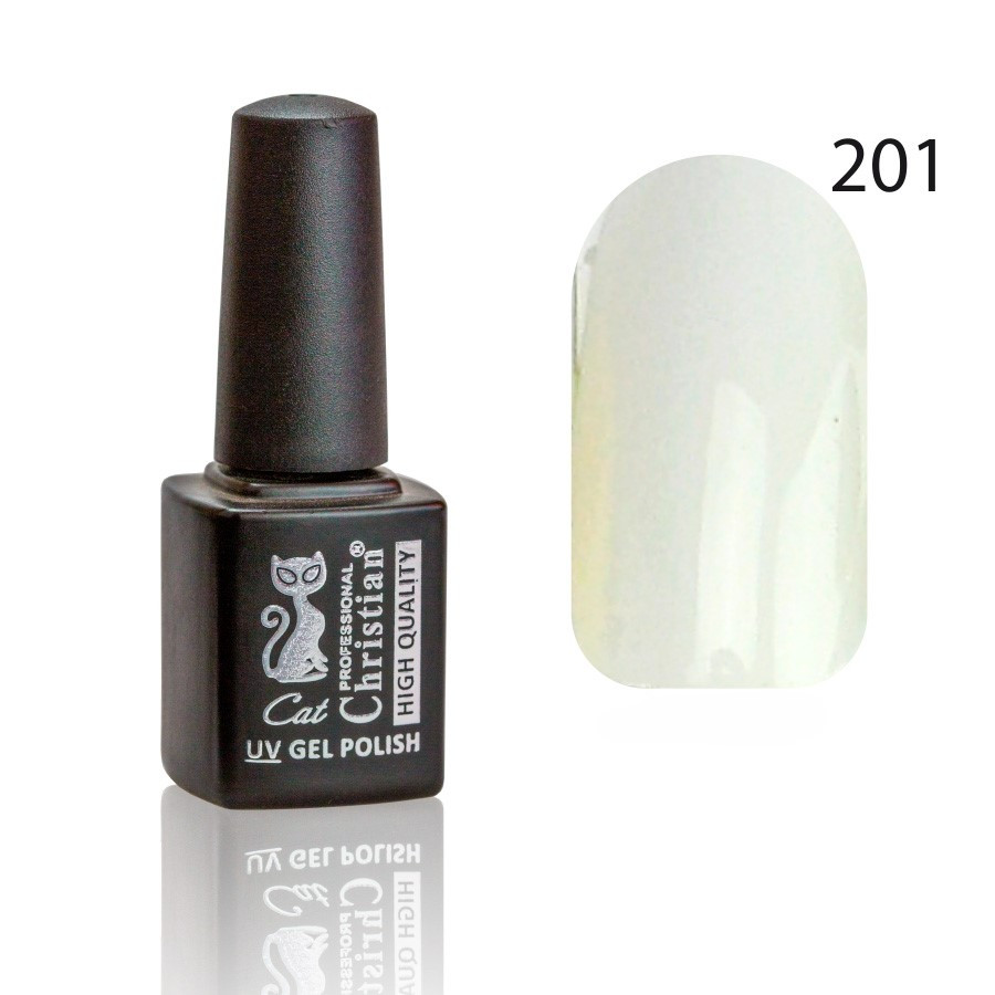 Гель-лак CGP-07HQ №201 8ml Білий