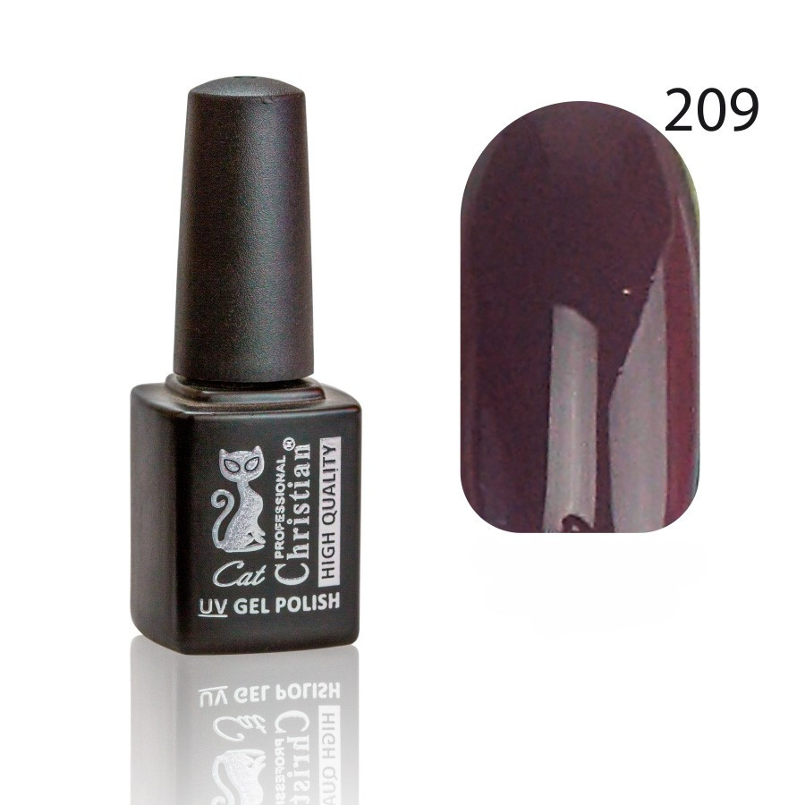 Гель-лак CGP-07HQ №209 8ml Фіолетово-сірий