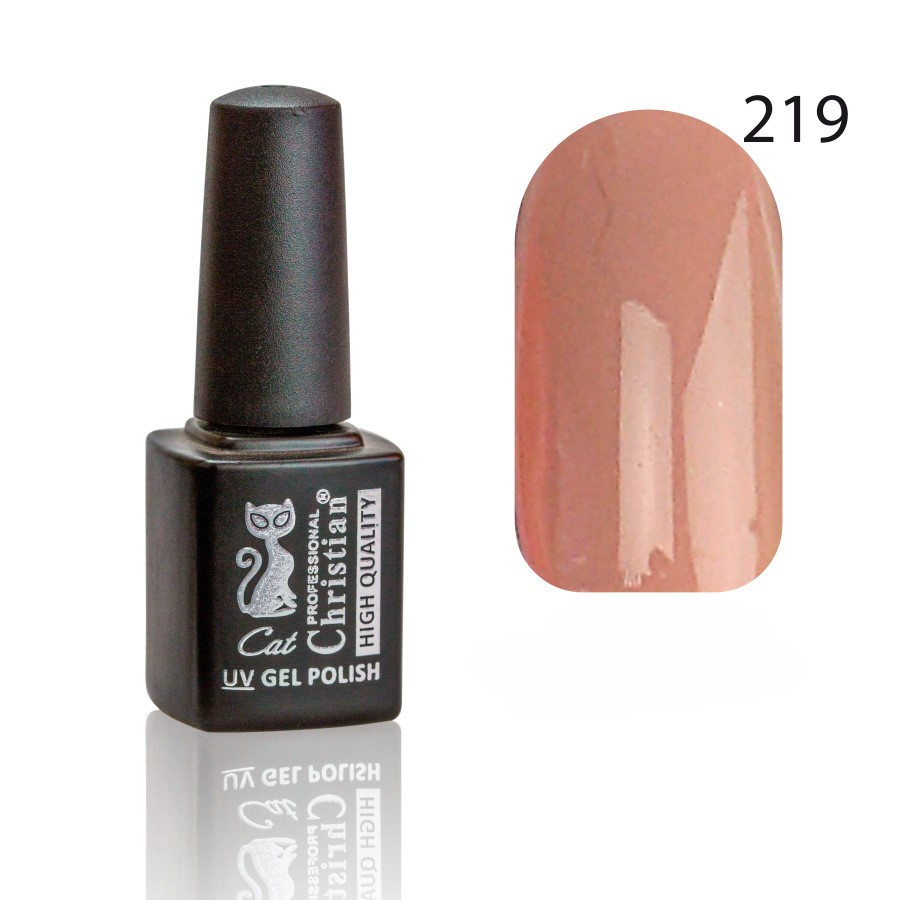 Гель-лак CGP-07HQ №219 8ml Бежево-коричневий