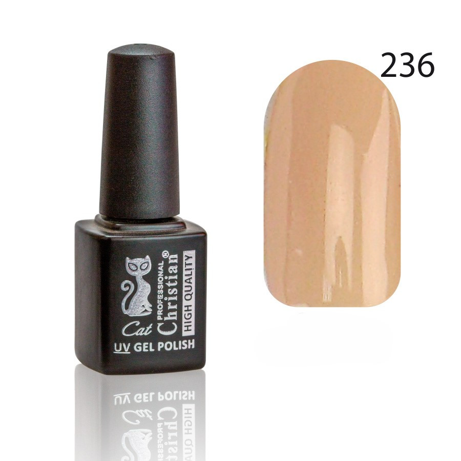 Гель-лак CGP-07HQ №236 8ml Світло Бежевий