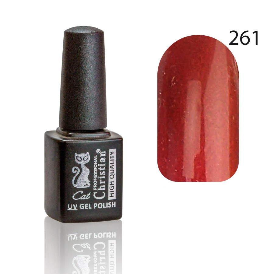 Гель-лак CGP-07HQ №261 8ml Червоний тюльпан