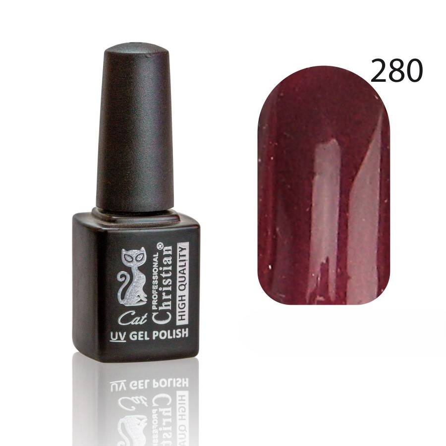 Гель-лак CGP-07HQ №280 8ml Баклажановий