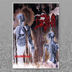 Плакат А4 Рок Death 007