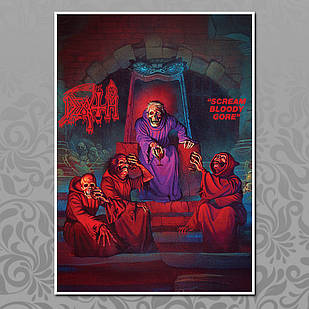 Плакат А3 Рок Death 008