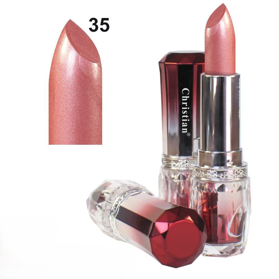 Зволожуюча помада для губ Pink Crystal Christian L-5 №35