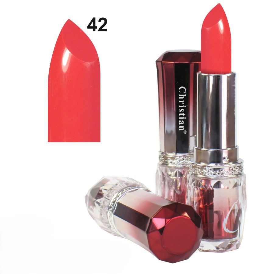 Зволожуюча помада для губ Pink Crystal Christian L-5 № 42