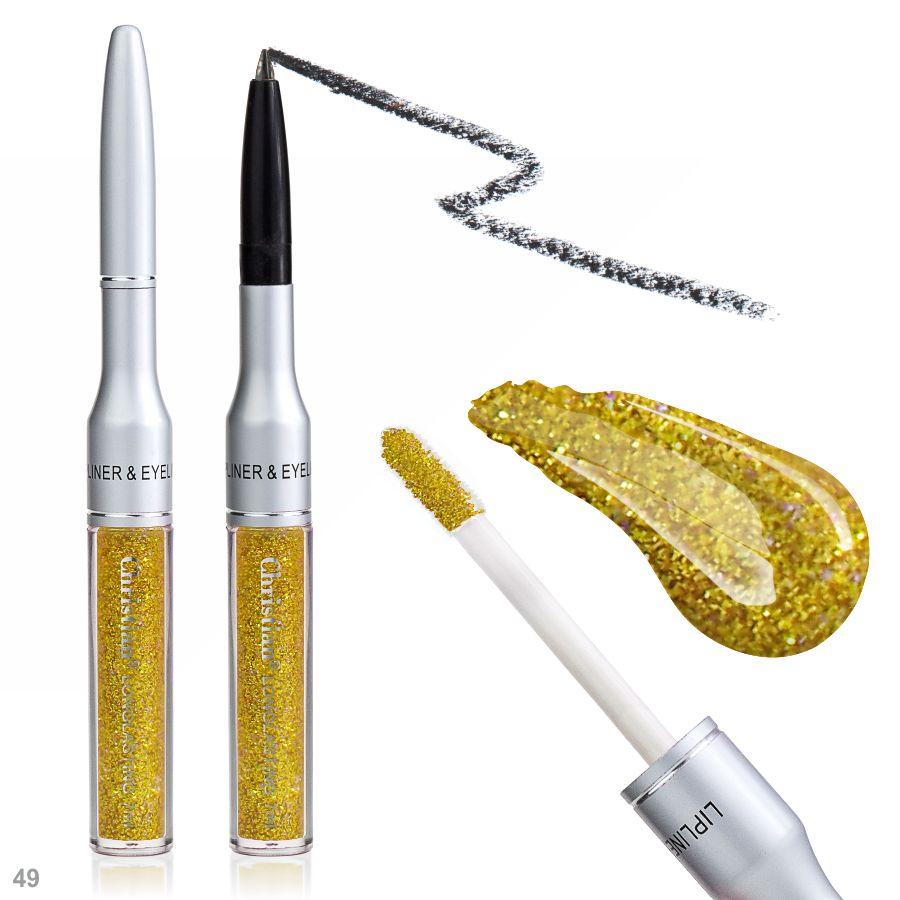 Карандаш и блеск для губ Christian Longlasting № 49 LG-pen