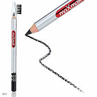 Олівець для брів зі щіточкою maXmaR mc-003 №01