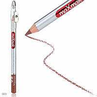 Олівець для губ з точилкою maXmaR mc-004 № 03