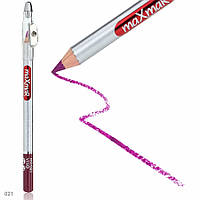 Олівець для губ з точилкою maXmaR mc-004 № 21