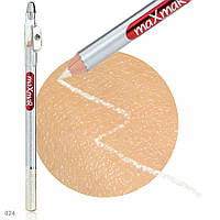 Олівець для очей з точилкою maXmaR mc-004 № 24