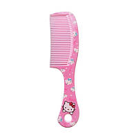 Дитячий гребінець для розчісування волосся з ручкою Christian CLR-321 Pink