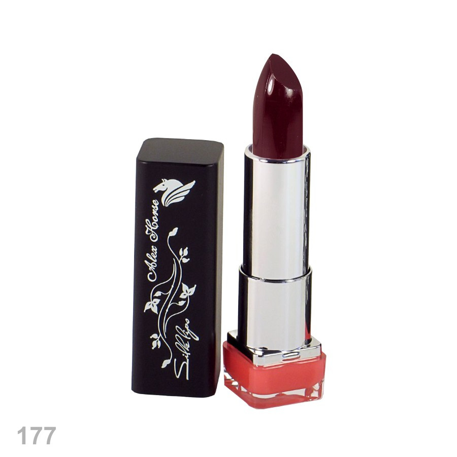 Помада для губ Silk Lips AL-677 Black series No 177