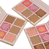 Kod229A Палетка для контурингу Hudamoji Cheekleaders Pink Squad (уценка)