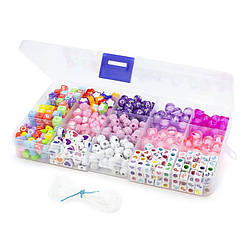 Набір для виготовлення прикрас №8 17,3х10х2,2 см 15 відділень ±146 г (±660 шт.)
