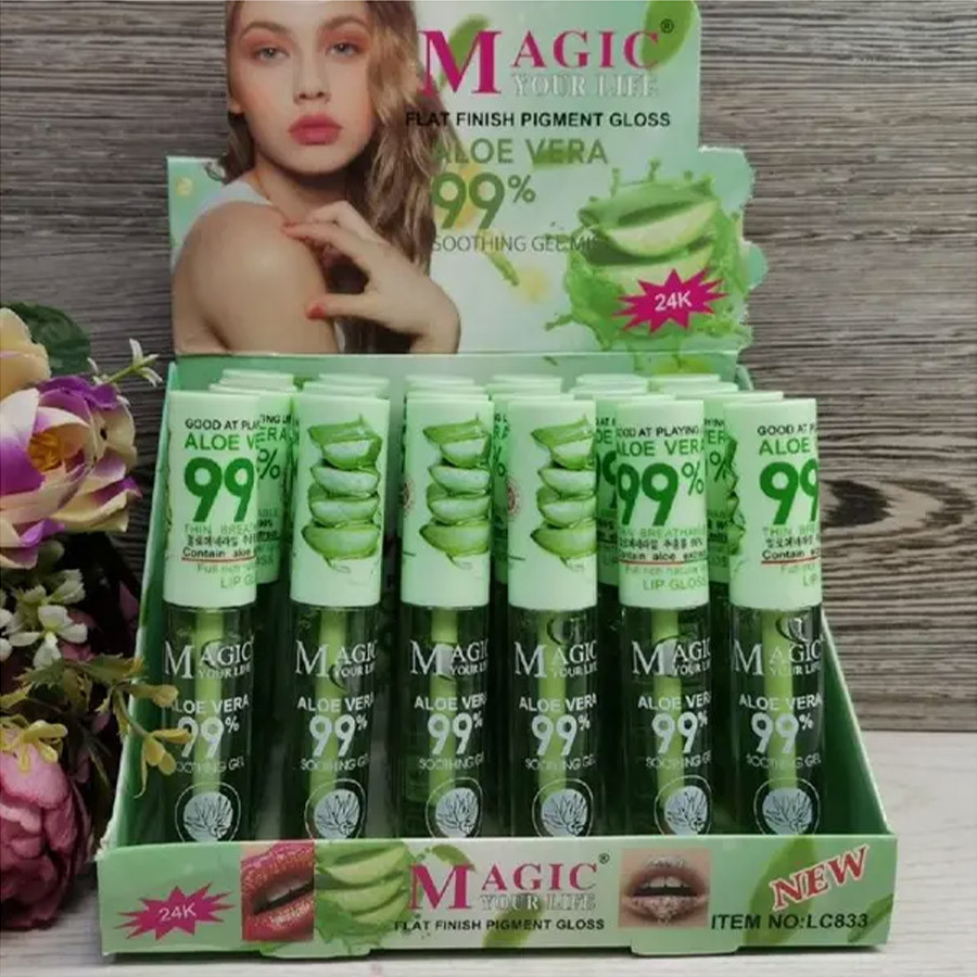 Блиск для губ Aloe 99% LC-833