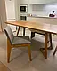 Розкладний прямокутний стіл "Татті" з масиву ясен, фото 3