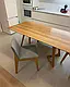 Розкладний прямокутний стіл "Татті" з масиву ясен, фото 2