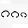 Набір внутрішніх стопорних кілець 250 шт (M8–M20) із вуглецевої сталі 65Mn, чорного кольору, у пластиковому боксі, фото 3