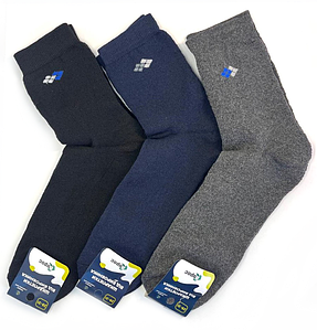 Шкарпетки чоловічі повна махра класичні 29-31 р. (12 пар!) (Зимові) Варос