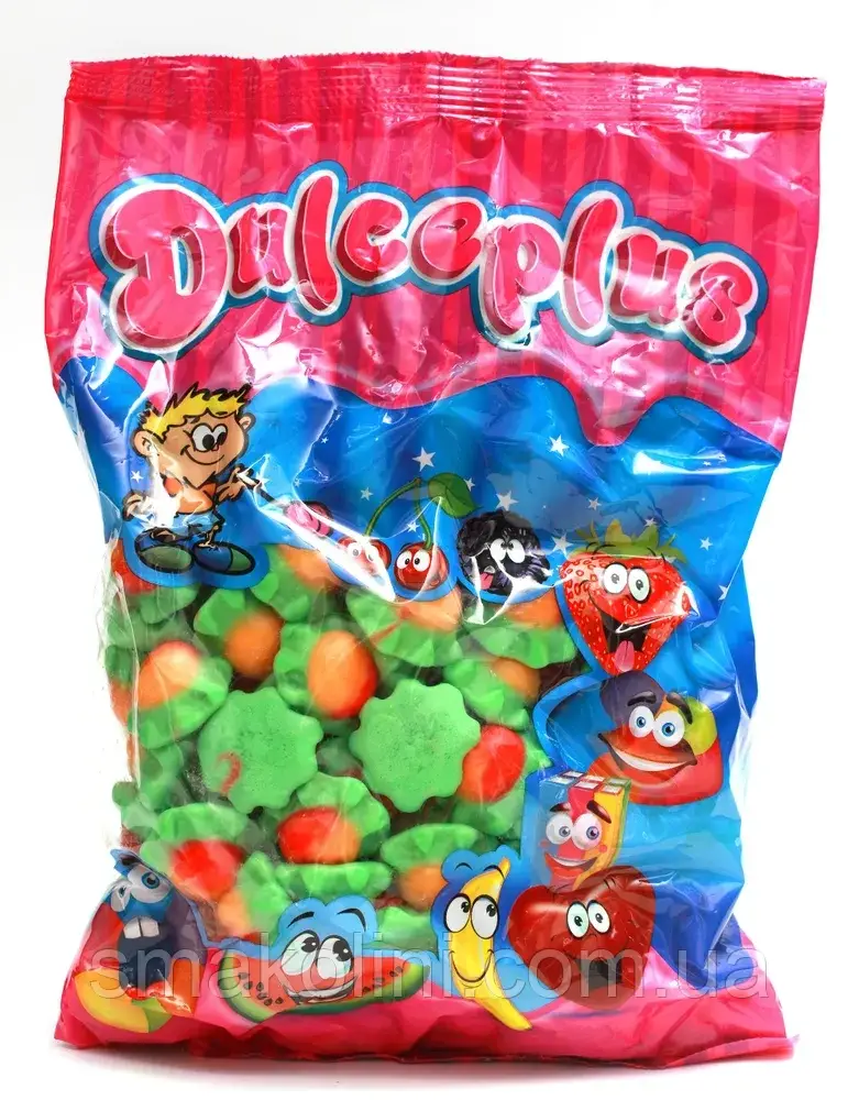 Персик жувальний мармелад желейні цукерки Dulce Plus, Іспанія 1 кг/уп, фото 1
