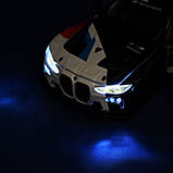 Машинка металева АВТОПРОМ BMW M4 GT3, 1:24, моделька bmw, фото 6