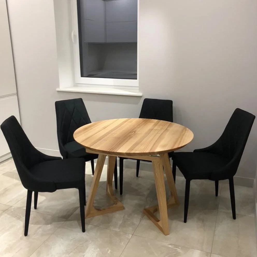 Розсувний дерев'яний стіл "Таті" з масиву ясен, фото 1