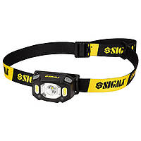 LED-ліхтар налобний акумуляторний 300 Лм 1200 мА·год із сенсором SIGMA (5390231)