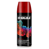Емаль аерозольна акрилова 400 мл RAL 3005 (темно-вишневий глянець) SIGMA (2736941)