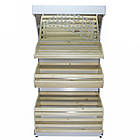 Стелаж хлібний 1900*950 мм ТИП 1, приставний стелаж для хлібу, стелаж для булочок, стелаж для випічки, стелаж хлібний, фото 2