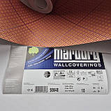 Шпалери флізелінові 0.53 × 10.05 м Marburg 58648, червоно-помаранчеві для спальні, вітальні, кабінету, фото 5