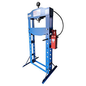 Гідравлічний прес для майстерні 30 Т з манометром ESC ES-6624 професійний підлоговий прес