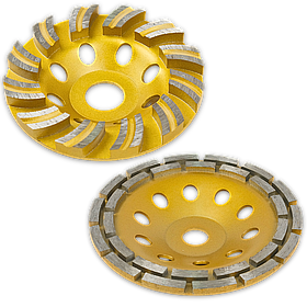 Алмазний шліфувальний диск по бетону для ручної шліфмашини Profter ZX-18 (Ø180 мм/ М14)