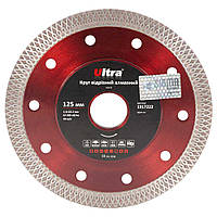Круг відрізний алмазний тип Х Ø125×22.2 мм ULTRA (1917222)