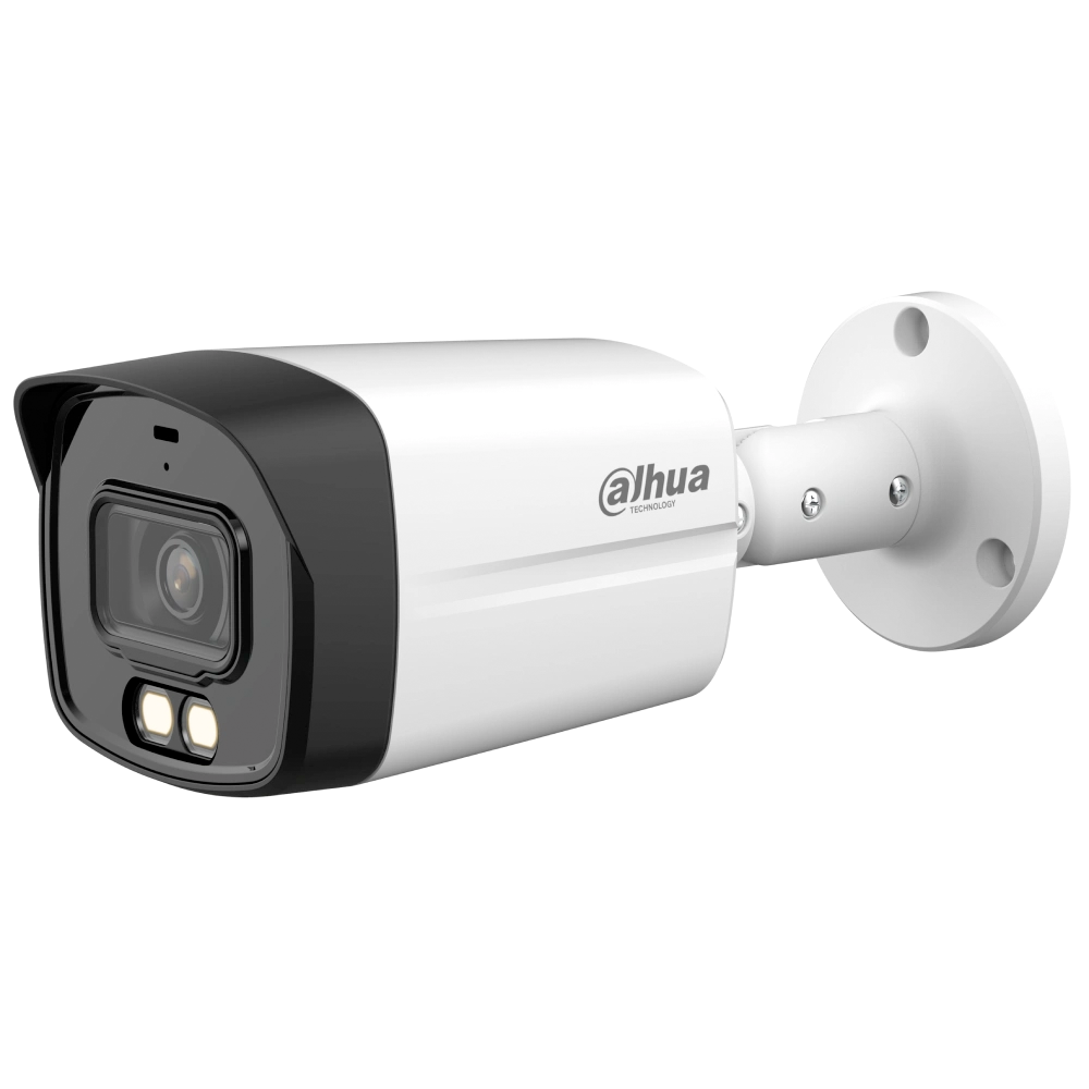 HDCVI-відеокамера Dahua DH-HAC-HFW1801TLMP-IL-A 8 МП (2.8мм), 4K Smart Dual Light, дальність підсвітки 40 м, IP67, фото 1