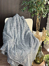 Неймовірно м'який та теплий Плед 200х230 Тканина Мікрофібра, фото 5